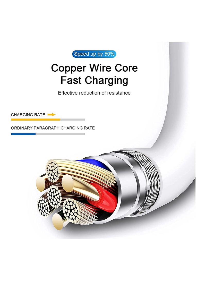Fast Charger 【Apple MFi Certified】 20W USB C PD Wall Charger Plug with 6FT Type C to Lightning Cord Compatible with iPhone 13/12/11/Pro Max/XS Max - Image 4